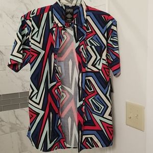 Super Massive button up mens shirt